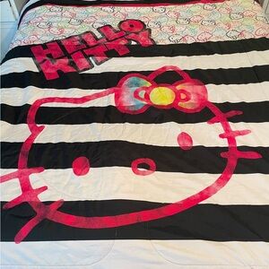 Hello Kitty 2 sided retro comforter.